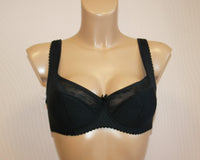 Women's Half padded Black color Bra (6910-6010)
