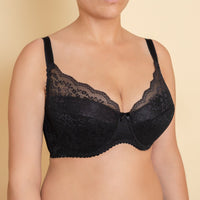 Women's Black color Half padded Bra (8410-8294)