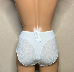 Women's Ivory color Panties with floral pattern (148-3465)