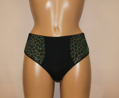 Women's Green color floral pattern Panties (153-2277/11)