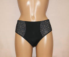 Women's Black color floral pattern Panties (153-2277/6)