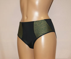 Women's Green color floral pattern Panties (153-2277/8)