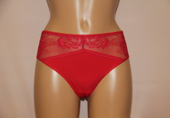 Women's Red color floral pattern Panties (182-1993)