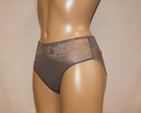 Women's Brown color Panties with floral pattern (182-2009)