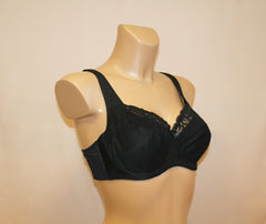 Women's Soft Cup Bra in Black color (3840-6043)