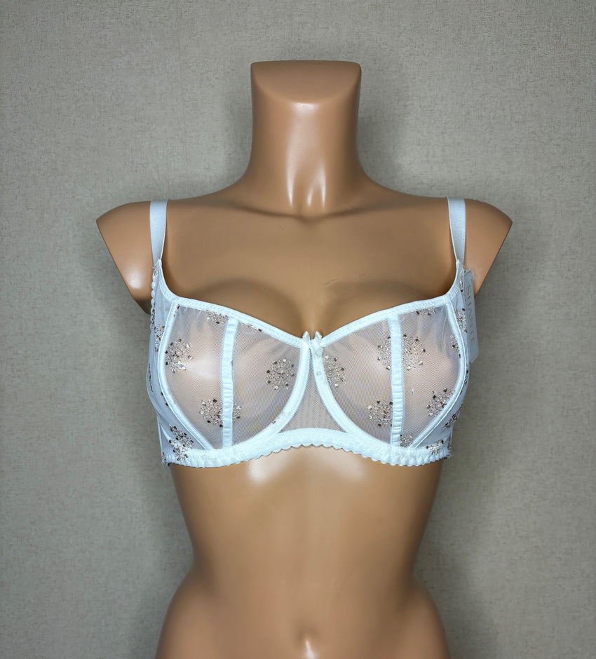 Ivory color soft cup bra (6790-1716)