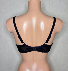 Women's Half padded Black color Bra (9866-7014)