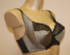 Women's Brown color Soft Cup Bra with cup's side support, size 75E (6276-6162)