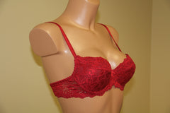 Women's Push up Bra in Red color (6852)