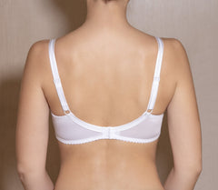 Women's Half padded Bra in White color (8416-2295)