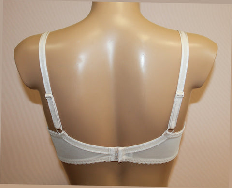 Women's Beige color Soft cup Bra with floral pattern, size 75C (3022-7051)