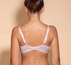 Women's Light beige Soft cups Bra with cup's side support (6276-20x7)