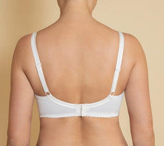 Women's Ivory color Soft cups Bra with cup's side support (6276-3465)