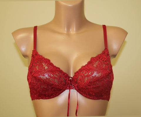 Women's Soft cup Bra in Red color, size 75C (1231)